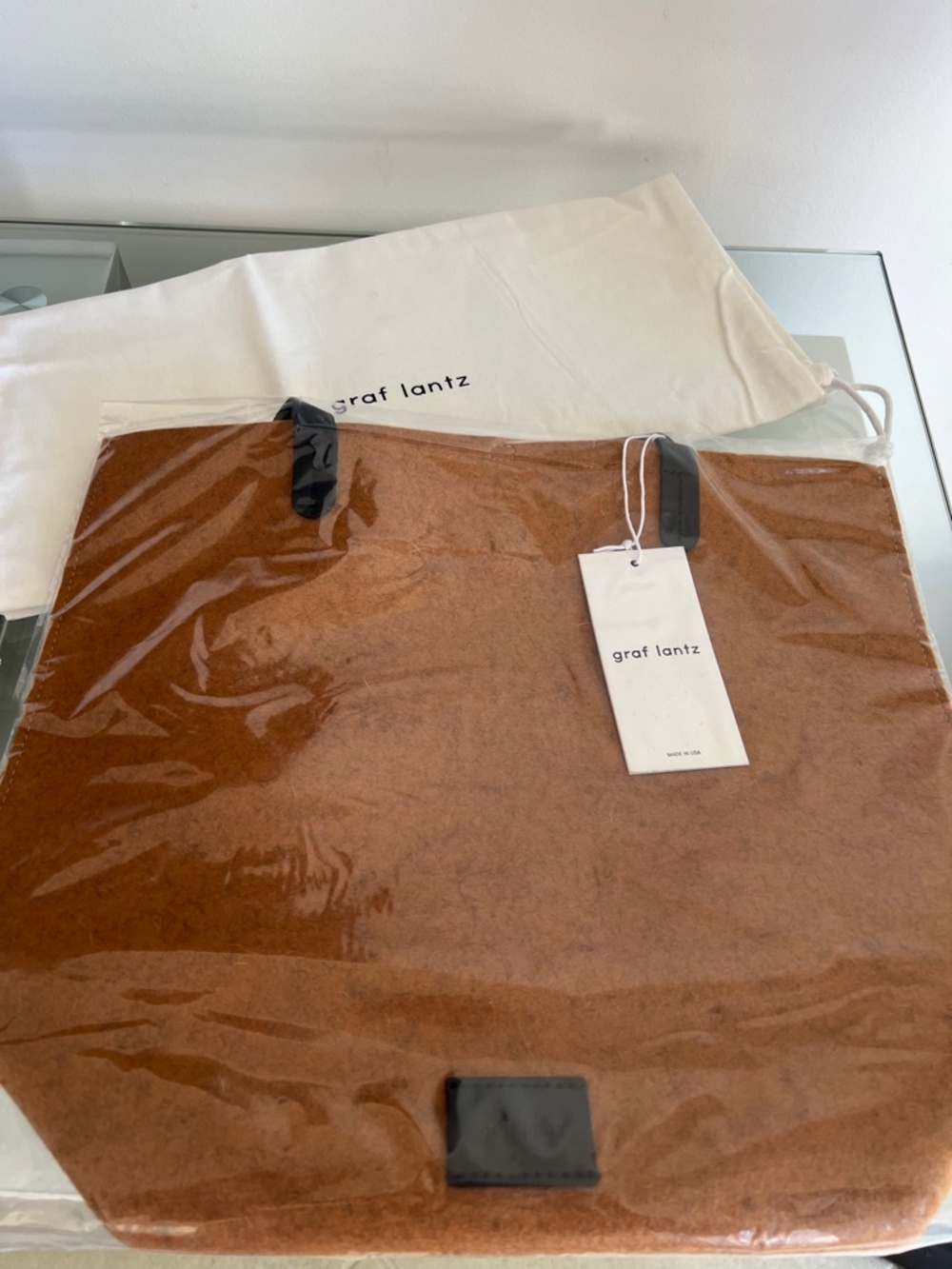 GRAF LANTZ Holiday Hana Merino Wool Tote Bag - Picture 7 of 7